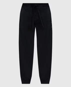 A Cold Wall Black joggers with logo patch