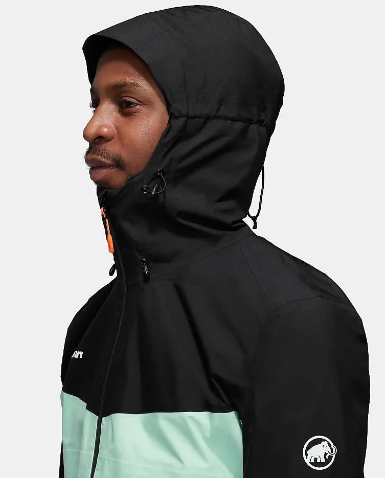 chaqueta Mammut Convey Tour HS Hooded - Neo Mint/Black - men´s