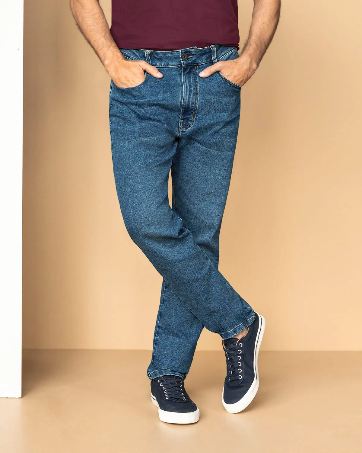Jean silueta slim para hombre