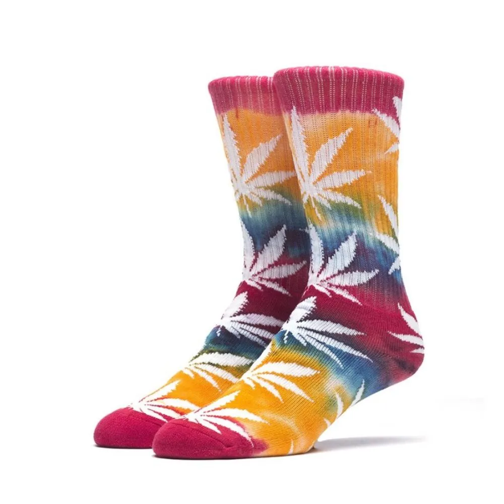 TIE DYE PLANTLIFE CREW SOCKS