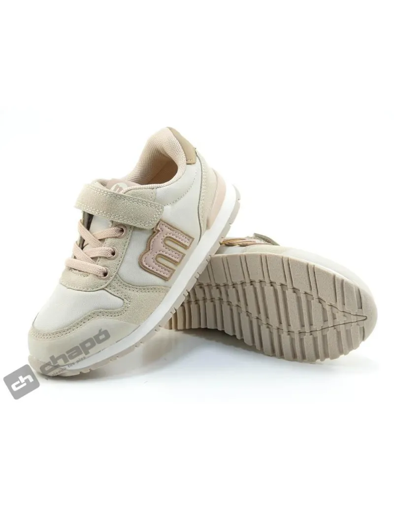 Zapatillas Deportiva Beig Mustang 48463v